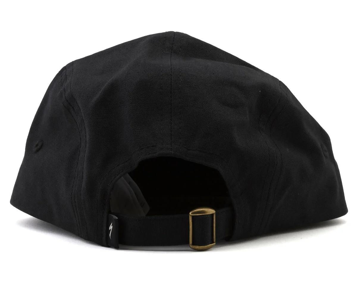 Specialized Heritage 5 Panel Camper Hat (Black) (Universal) - view 2